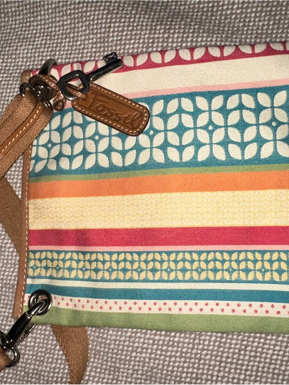 Fossil stylish striped